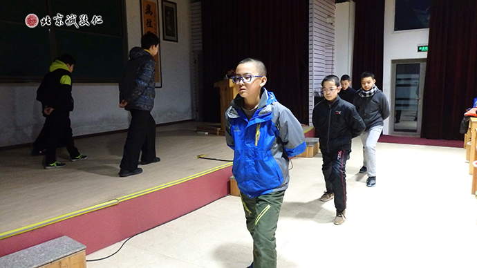 学员练习太极三宝「步步禅」